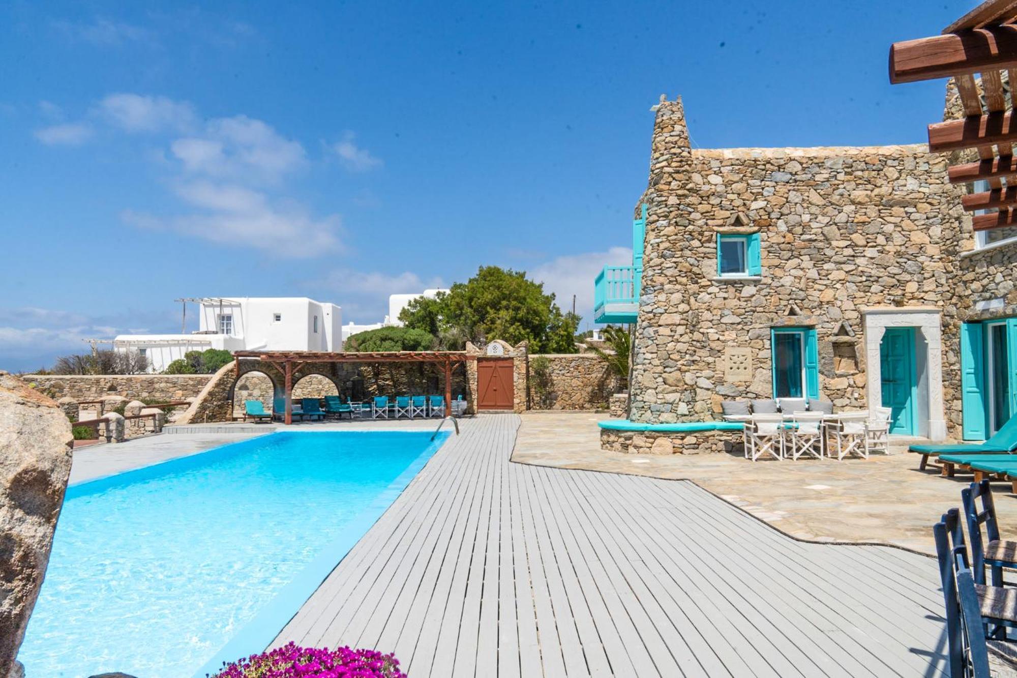 Villa Casa De Blue Mykonos Town Extérieur photo