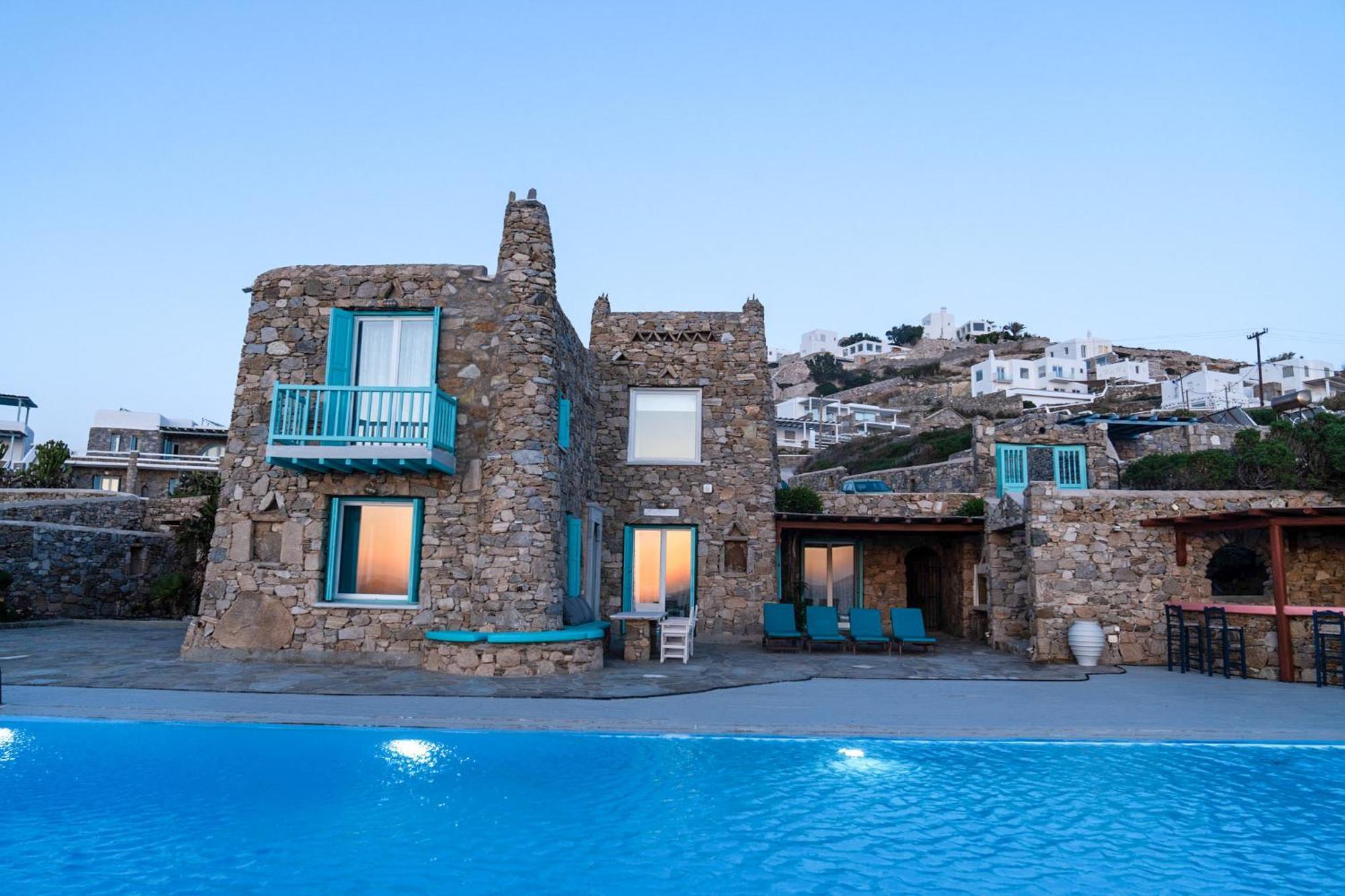 Villa Casa De Blue Mykonos Town Extérieur photo